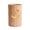 Large - Light Brown, variant on Jack O'Lantern Candle Holder, Rustic Resin Pumpkin Face Lantern, Cylindrical Hollow Face Tealight Holder for Halloween Mantel & Window Decor, Small, Light Brown