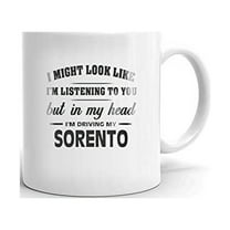 I'm Driving My KIA SORENTO Coffee Tea Ceramic Mug Office Work Cup Gift 11 oz