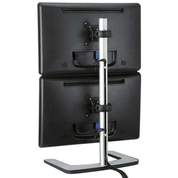 Visidec By Atdec Vfsdv Freestanding Dual Vertical Monitor Mount