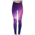 thumbnail image 4 of Mifsaly Women High Waisted Yoga Pants Athletic Workout Full Length Leggings Tummy Control Slim Fit Gym Running Stretchy Trousers XL, 4 of 5