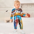 thumbnail image 3 of Power Rangers Unisex Baby Boy Girl Rompers Long Sleeve Infant Jumpsuits Babies' Outfits Fall Winter Clothes 3-6M, 3 of 5