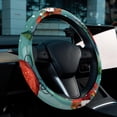 thumbnail image 6 of Christmas Sleigh 14.5 Inch Printing PVC Leather Car Wheel Covers Steering Wheel Cover Auto Accessories, 6 of 6