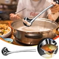 thumbnail image 2 of Soup Spoons Stainless Steel 316 Stainless Steel Oil Separating Spoon Kitchen and Household Oil Filtering Soup Spoon Kitchen Spoons for Cooking,Stainless Steel Ladle,Stainless Steel Spoon, 2 of 9