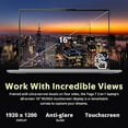 thumbnail image 4 of Lenovo Yoga 7 16" WUXGA 2-in-1 Touchscreen Laptop, AMD Ryzen 7 8840HS, 16GB LPDDR5X, 2.28TB Storage (2TB SSD+288GB Docking Station Set), Backlit Keyboard, Fingerprint Reader, Win 11 Pro, Artic Grey, 4 of 7