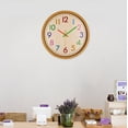 thumbnail image 2 of 4.72'' Wall Clock Round Silent Creative Hanging Clock Wall Decoration for Home, 2 of 7