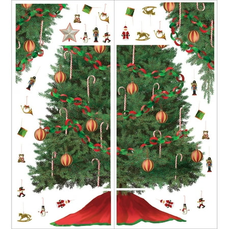 roommates build a christmas tree peel and stick wall christmas gifts for office mates