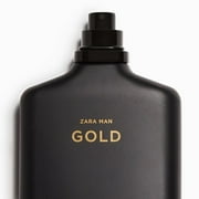Zara Man Gold Cologne for Men EDT Eau De Toilette 100 ML (3.4 FL OZ)