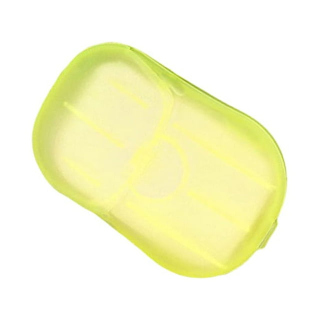 Vogacara 20 unidades/caja de papel para lavar a mano, reemplazo de Color sólido, para viajes, Hotel, Picnic, barbacoa, Camping, senderismo, Type1 NO1