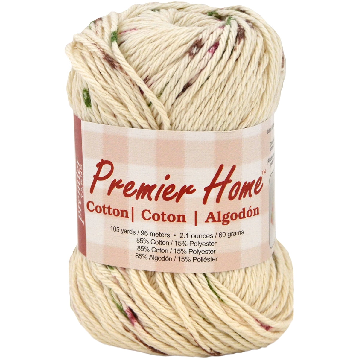 Premier Yarns Home Cotton Yarn MultiVineyard Dots Walmart Canada
