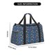 thumbnail image 3 of Easygdp Cosmos Rockets Bolsa de Gimnasio, Bolsa de Viaje Duffel, Bolsa de Fin de Semana con Compartimentos, Bolsa de Mano para Noche, 3 of 7