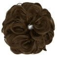 thumbnail image 2 of Women Synthetic Pony Tail Hair Extension Bun Big Wave Curls Hairpiece Wrap Scrunchie Chignon, 2 of 8