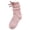 ZA-Pink-boys girls soccer socks, variant on Girls Kids Ruffle Layer Socks Uniform School Dress Frilly Cotton Crew Socks 3-10 Years