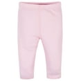 thumbnail image 5 of Gerber Baby Girl Pants, 4-Pack (Newborn-24 Months), 5 of 7