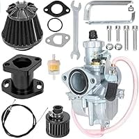VM22 26 mm Carburetor for 212 cc 196 cc Engines on CT200U 200EX Style Mini Bikes, High-Flow Performance Carburetor Replacement