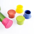 thumbnail image 3 of Tapón de silicona de grado alimenticio para cerveza, tapón para vino tinto, tapón para botella fresca sellada, tapón para botella con sabor, 3 of 6