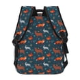 thumbnail image 4 of Honeii Autumn Forest Animals Cute Print Backpack for Both Men and Women, Basic Bookbag for College, Work, or Travel,Rucksack Computer Bag-One Size, 4 of 5