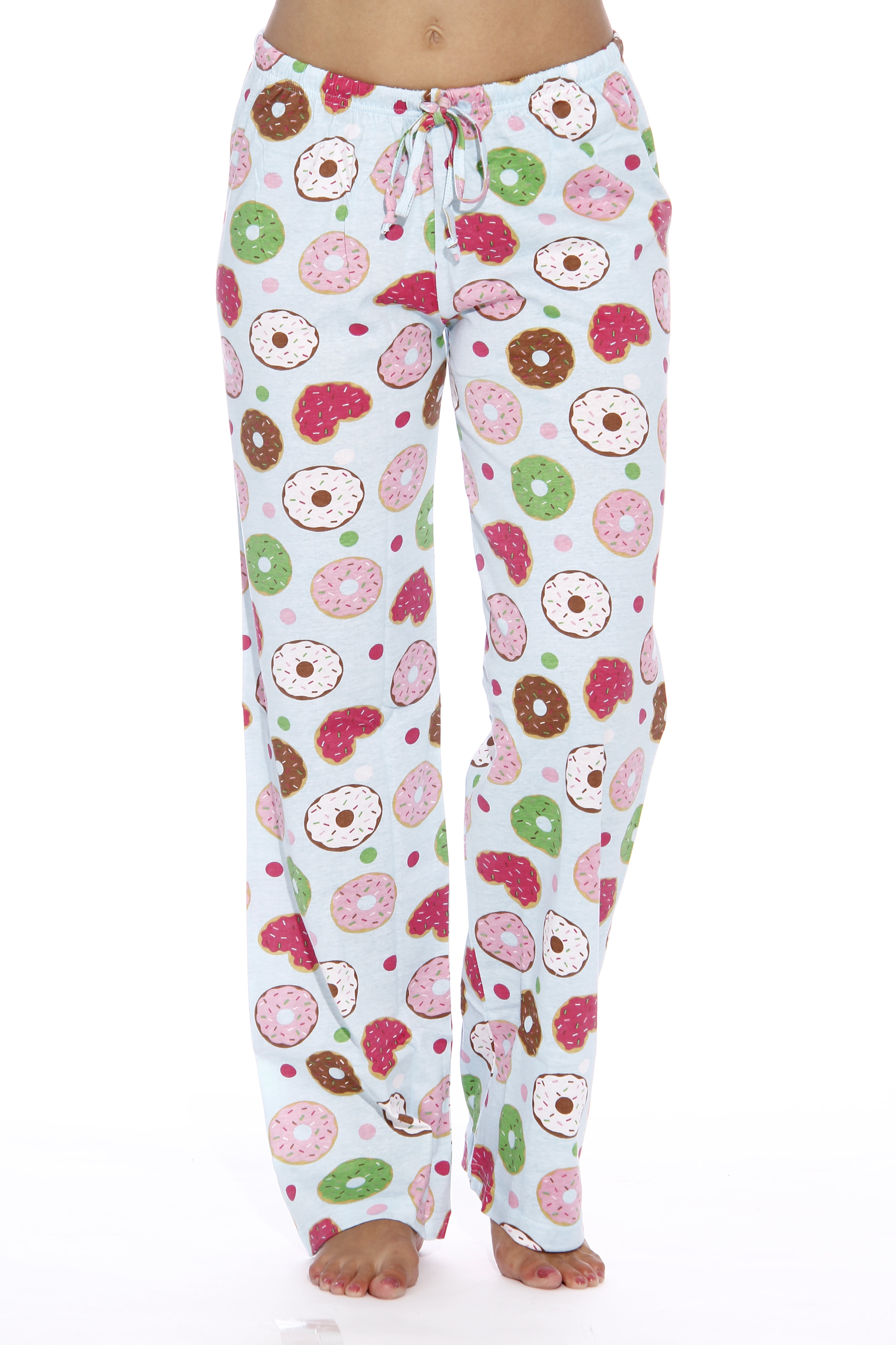 Competitief bleek salto Just Love Women Pajama Pants / Sleepwear / Holiday Prints (Donuts Blue,  X-large) - Walmart.com