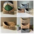 thumbnail image 3 of Rustic Wooden Hat Display Stand Hat Storage Rack For Baseball Caps Home Office Decoration Gift For Dads And Mens, 3 of 6