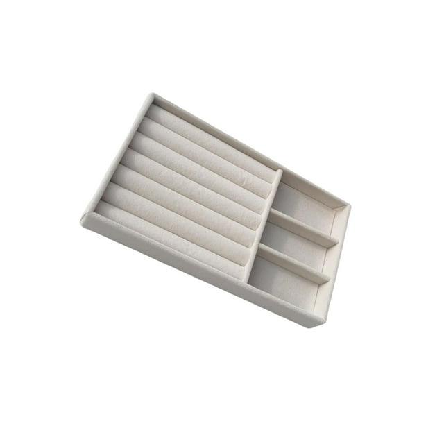 Maytalsory Multipurpose Jewelry Tray Organizer Container for Chains Cufflinks cloth,the organizer tray Rings