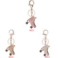 thumbnail image 2 of Roller Skates Shoe Crystal Keychain Handbag Pendant Keys Holder Rhinestone Keyring, 2 of 9
