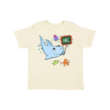 Inktastic Teacher Shark with School of Fish Boys or Girls Toddler T-Shirt