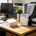 thumbnail image 4 of Sticky Notes 3x3 inch, Self-Stick Light Colors Sticky Note, Pastel Colors Self-Stick Pads, 100 Sheets Recyclable Sticky Notes Easy to Post for Office, Home, Study & Organization, Purple, 4 of 9