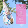 thumbnail image 2 of Columpio Tipo Cuna Safotad para Niños con Almohada Inflable y Correas Rosado, 2 of 7