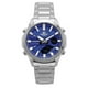 thumbnail image 1 of Casio Edifice Analog Digital Stainless Steel Blue Dial Quartz EFV-C120D-2A 100M Men's Watch, 1 of 4
