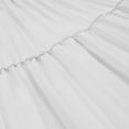 thumbnail image 4 of Wovilon Girls Solid Color Tiered Maxi Skirt with Drawstring Waist, Casual Textured A-Line Long Skirt for Kids and Teens, Versatile Summer Vacation Daily Wear, 4 of 9
