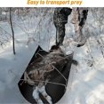 thumbnail image 4 of 2-Set Deer Drag Sled - Portable Ice Fishing Sled with Rope, Multi-Purpose Hauler, 4 of 5