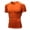 Orange, variant on Mens Shirts Summer Man Workout Leggings Fitness Sports Running Yoga Athletic Shirt Top Blouse
