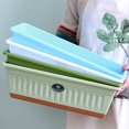 thumbnail image 3 of Flower Pots Rectangular Vegetables Growing Plastic Flower Pots Moisture Planting Family Plant Drainage Hole Planter for Balcony Patio Outdoor Green, 3 of 9
