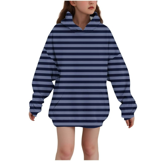 Chandail à Capuchon Décontracté et Confortable pour Enfants à Manches Longues et en Velours - Parfait pour les Enfants