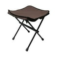 thumbnail image 4 of Folding Stool Ultralight Foldable Chair Fishing Stool Folding Camping Chair Brown, 4 of 8