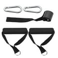 thumbnail image 1 of 5pcs Exercise Set Workout Handles Door Anchor Carabiner Hooks for Exercise Resistance Bands Cable Machines, 1 of 6