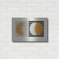thumbnail image 3 of Luxe Metal Art 'Latitude V2' by Mike Schick, Metal Wall Art, 24"x16", 3 of 8