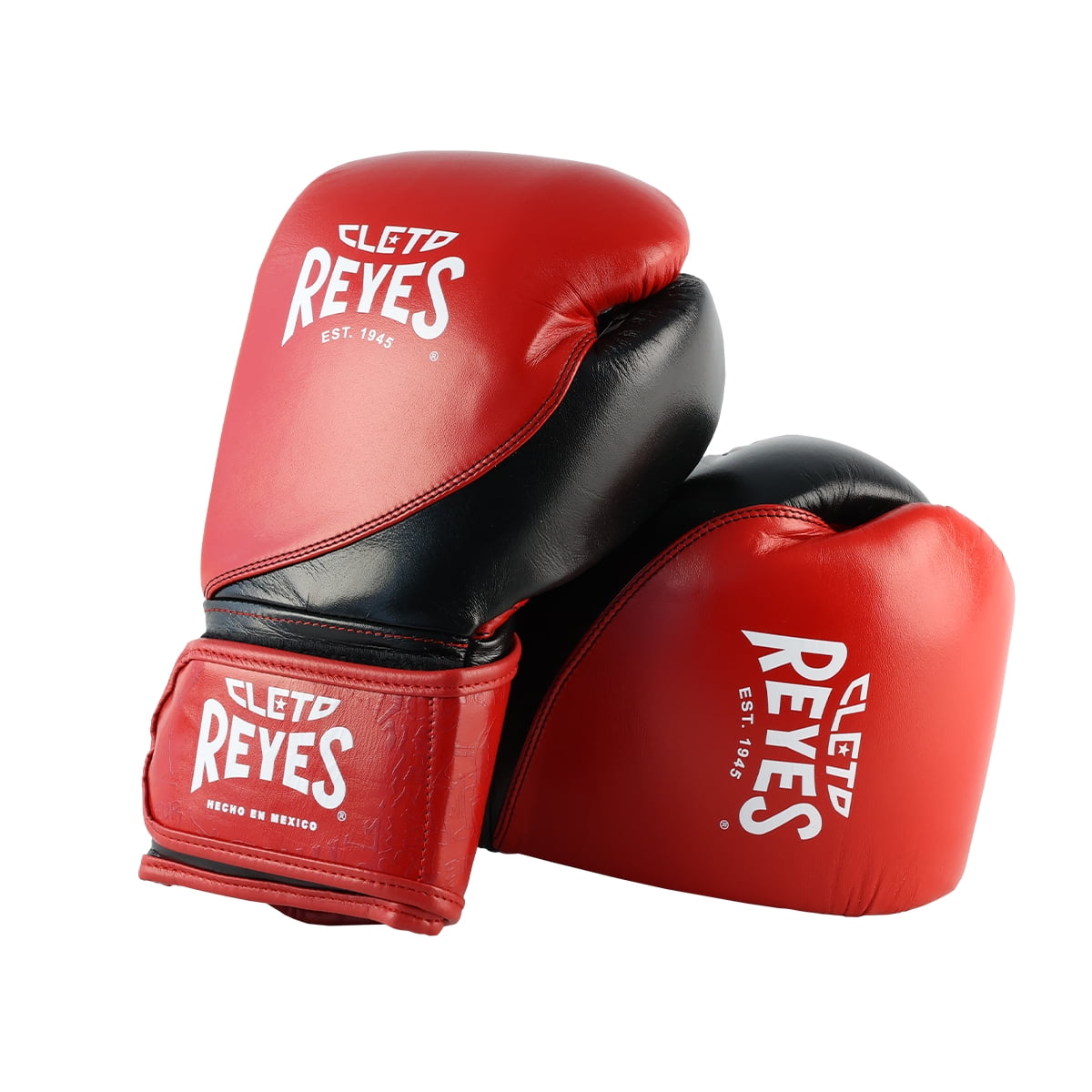 Cleto Reyes High Precision Boxing Gloves for Men and Women (12 oz, Red/Black)
