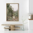 thumbnail image 4 of PixonSign Framed Wall Art Green Forest Tree River Landscape Floral/Botanical Nature Wilderness Artwork Vintage Oil Paintings Modern Scenery Canvas Prints Colorful for Rooms - 16"x24" Natural, 4 of 5