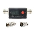 thumbnail image 1 of Medidor de potencia SWR RD106P Medidor SWR digital, Fmb VHF , 80-999MHz, carga por cable USB, con cable USB, medidor SWR negro de 120 W Medidor SWR Baoblaze Medidor de ROE, 1 of 8