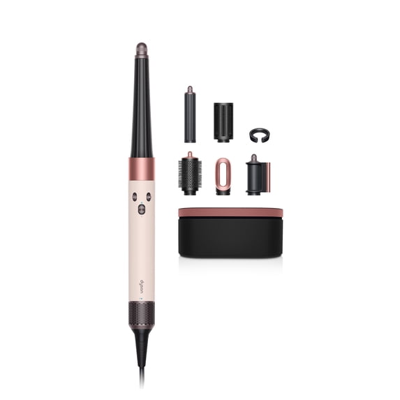 Restored Premium Dyson Airwrap i.d.™ multi-styler Straight+Wavy | Ceramic Pink/Rose Gold (Refurbished)