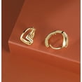 thumbnail image 5 of Solid 925 Sterling Silver Love Heart Hoop Earrings for Women Teens Heart Hoop Earrings Love Huggie, 5 of 7
