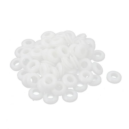 

Electric Cable Protector Rubber Ring Wiring Grommets White 8mm Inner Dia 80pcs