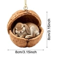 thumbnail image 3 of Yeuimy Christmas Ornaments,Woodland Animal Ornaments,Acrylic Woodland Animal Ornaments,Hanging Christmas Ornaments,Christmas Party Home Decor,Small Christmas Ornaments,Forest Animal Decor, 3 of 7
