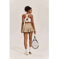 thumbnail image 5 of Pinspark High Waisted Tennis Skirts for Women Pleated Golf Skorts with Pockets Tummy Control Workout Skort, 5 of 8