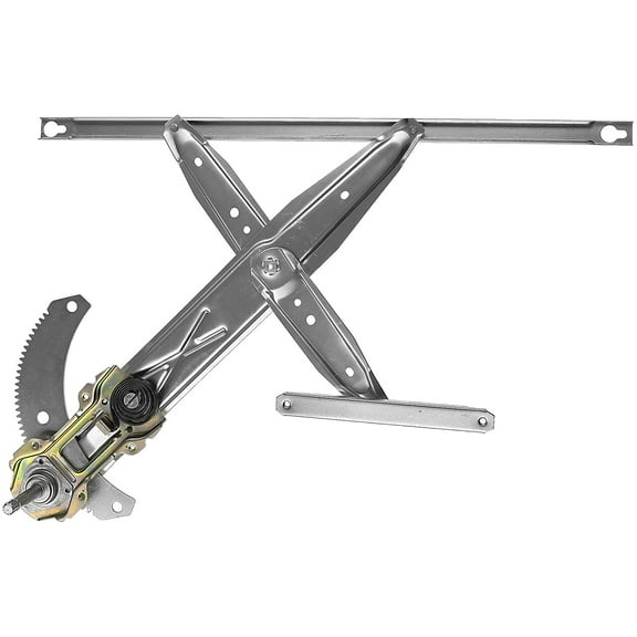 A-Premium Manual Window Regulator Compatible with Honda Civic 1996-2000 2 Door Front Right Passenger Side