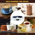 thumbnail image 5 of 1pcs Thermostat Intelligent Coaster USB Auto Chauffage Coaster Base Tactile Isolation Cadeau Isolé Coasters, 5 of 5