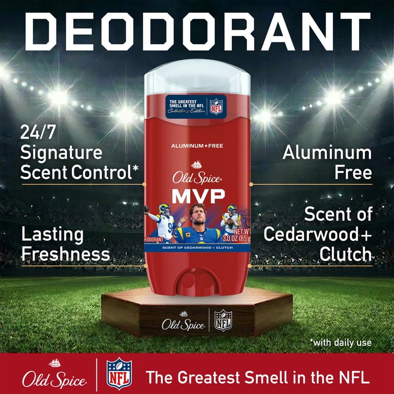 Old Spice Deodorant for Men, Aluminum Free, NFL Collection