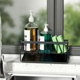 thumbnail image 4 of SUTENGDA Stainless Steel Sink Caddy  Sponge Drain Rack with Dishcloth Holder  Kitchen Countertop Organizer for Sponge  Dish Soap  Dishcloth  Brushes  and Rags, 4 of 7