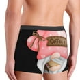 thumbnail image 3 of Fotbe Coffee Gnome (1) Men’s Total Support Pouch Boxer Briefs, X-Temp Cooling, Moisture-Wicking Underwear, Regular, Long-leg and Trunk-XX-Large, 3 of 6