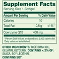 thumbnail image 3 of (3 pack) Spring Valley Rapid-Release CoQ10 Dietary Supplement, 400mg, 30 Softgels, 3 of 13